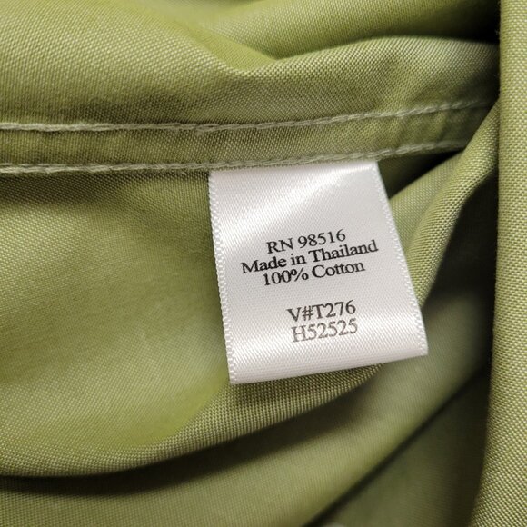 Coldwater Creek Olive Green Womens Shirt Size XL - Picture 15 of 16